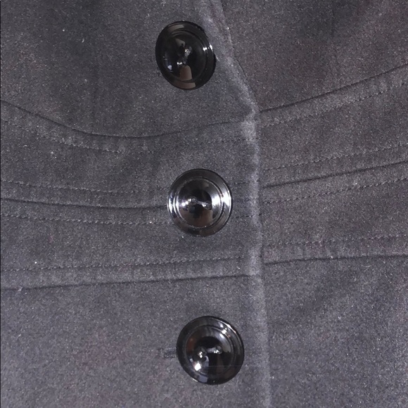 Jessica Simpson Black Polyester Peacoat - Picture 3 of 10